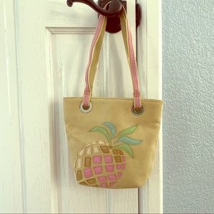 Liz Claiborne Pineapple Bag
